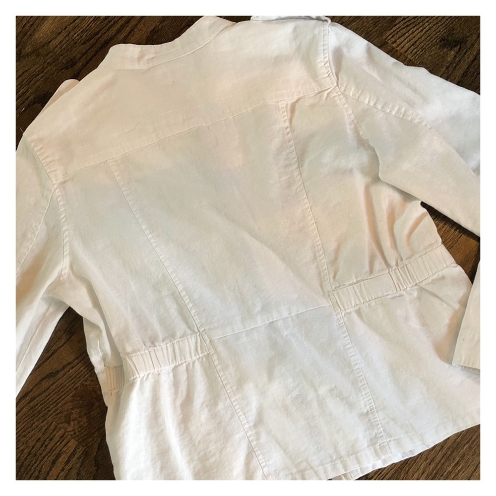 cb established 1962 linen blend jacket - Picture 4 of 7